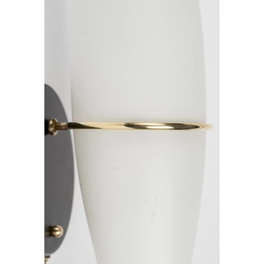 Paire d’appliques Maison Lunel 1950. 5