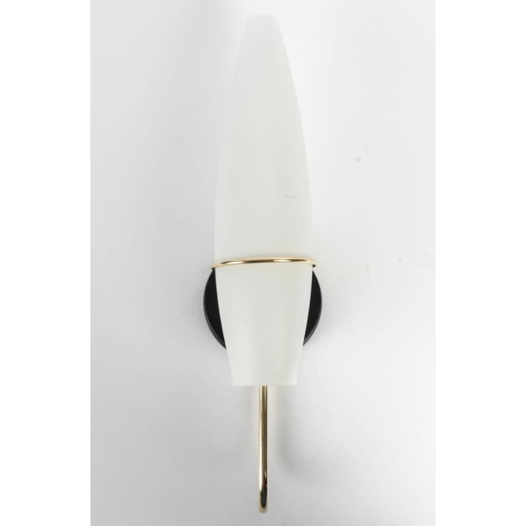 Paire d’appliques Maison Lunel 1950. 4