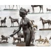 Sculpture – Diane Chasseresse , Jean – Antoine Houdon (1741-1828) – Bronze 18