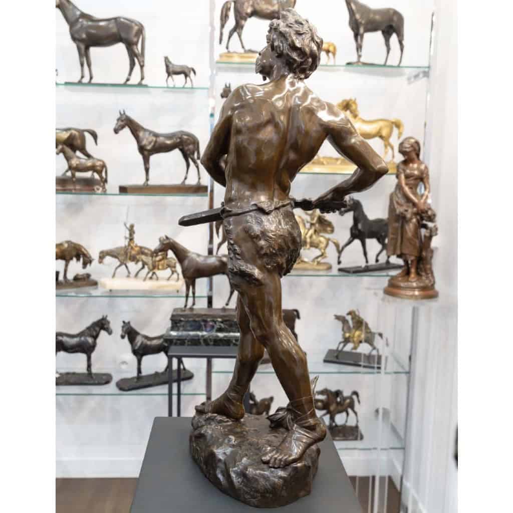 Sculpture – Pro Aris et Focis , Henri Fugère (1872-1944) – Bronze 5