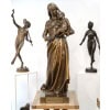 Sculpture – Clotilde De Surville , Jean Gautherin (1840-1890) – Bronze 15
