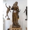 Sculpture – Clotilde De Surville , Jean Gautherin (1840-1890) – Bronze 21