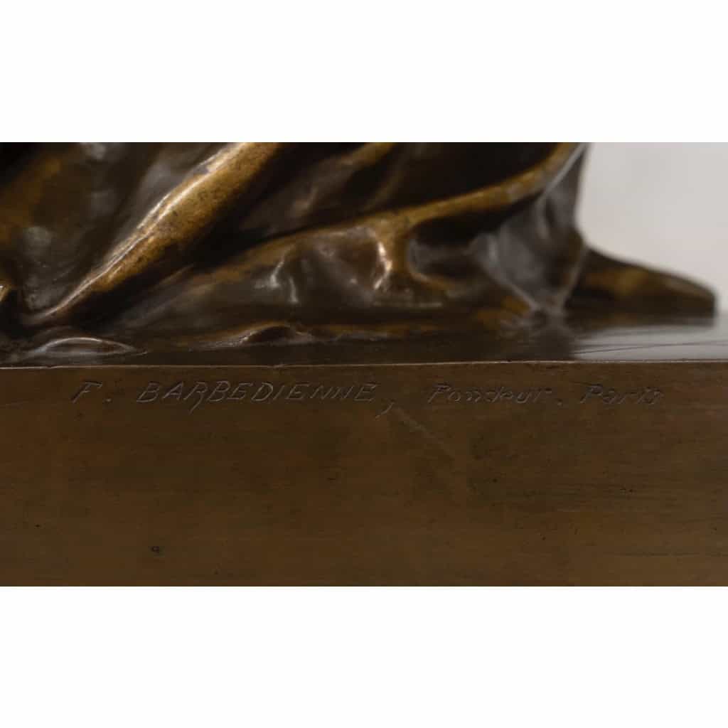 Sculpture – Clotilde De Surville , Jean Gautherin (1840-1890) – Bronze 14