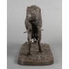Sculpture – Chèvre Broutant , Pierre – Jules Mêne (1810-1879) – Bronze 23