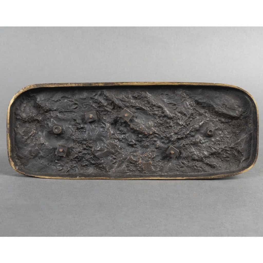 Sculpture – Chèvre Broutant , Pierre – Jules Mêne (1810-1879) – Bronze 14