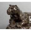 Sculpture – Panthère de Tunis N°2 , Antoine – Louis Barye (1795-1875) – Bronze 13