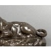 Sculpture – Panthère de Tunis N°2 , Antoine – Louis Barye (1795-1875) – Bronze 19