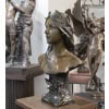 Sculpture – Cheval À La Barrière , Godefroid Devreese (1861-1941) – Bronze 14