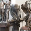 Sculpture – Cheval À La Barrière , Godefroid Devreese (1861-1941) – Bronze 17