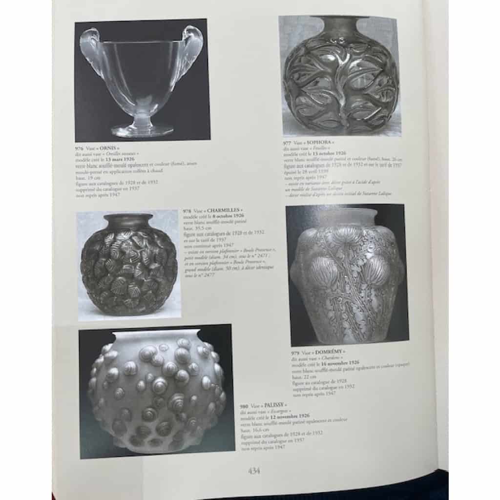 René LALIQUE, Vase “ DOMREMY” 15