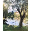 MONTEZIN La Seine à Veneux les Sablons Huile sur toile signée Certificat d’authenticité 17 MONTEZIN La Seine à Veneux les Sablons Huile sur toile signée Certificat d’authenticité 17