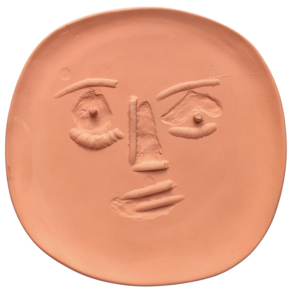 Pablo PICASSO & Ateliers Madoura Visage aux grands yeux 1960 N°444 du catalogue Alain Ramié 8