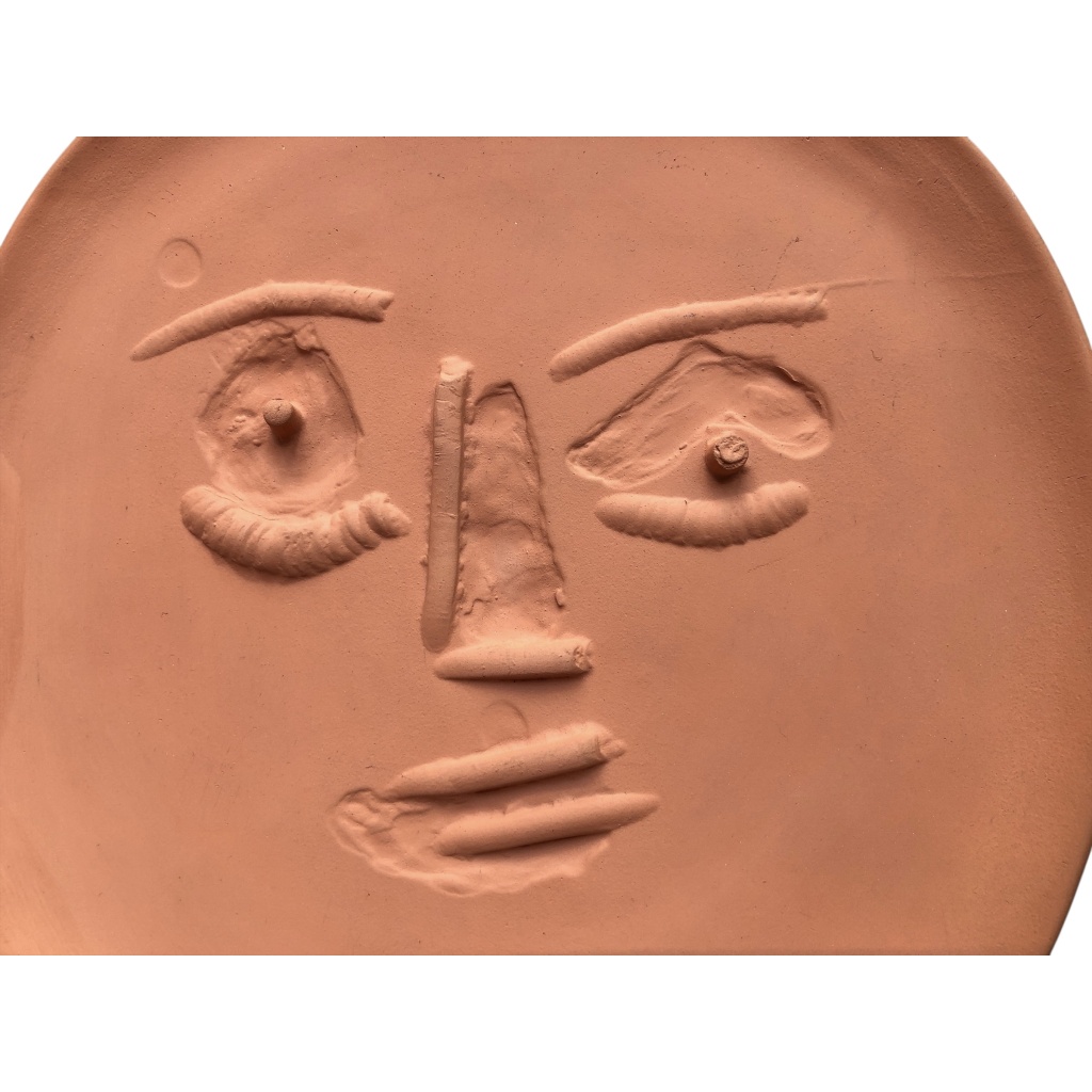 Pablo PICASSO & Ateliers Madoura Visage aux grands yeux 1960 N°444 du catalogue de l’oeuvre céramique 6