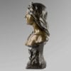 Sculpture – Poésie , Henri Godet (1863-1937) – Bronze 20
