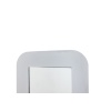 Miroir de forme rectangulaire, en métal poli. Italie, années 1970 LS6511401 9