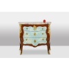 Commodette à 3 tiroirs en bois de placage et plateau de marbre. Vers 1900 LS40091851 18