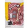 Jean-Michel Basquiat. Sérigraphie en couleurs numérotée. Années 1990. LS6633H83/1 10