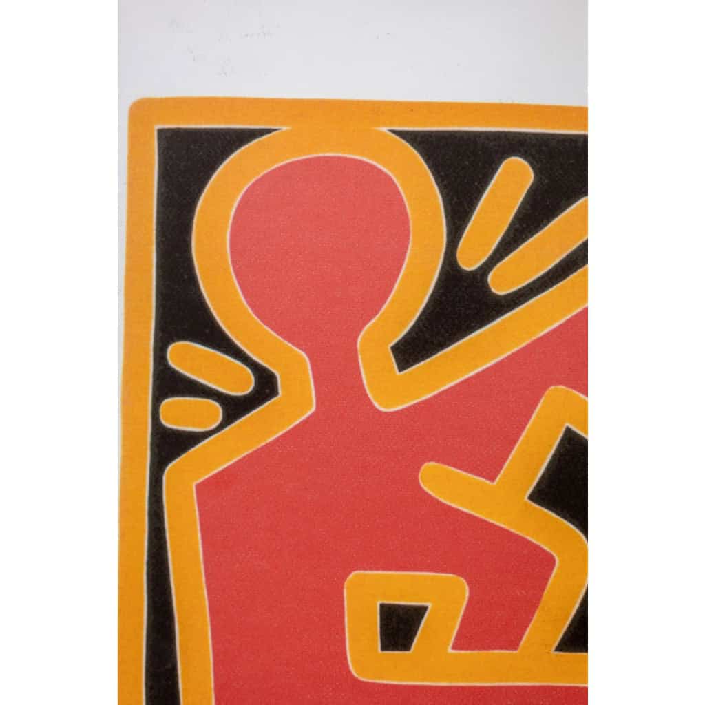 Keith Haring. Sérigraphie en couleurs numérotée. Années 1990 LS6633 4 Keith Haring. Sérigraphie en couleurs numérotée. Années 1990 LS6633 4