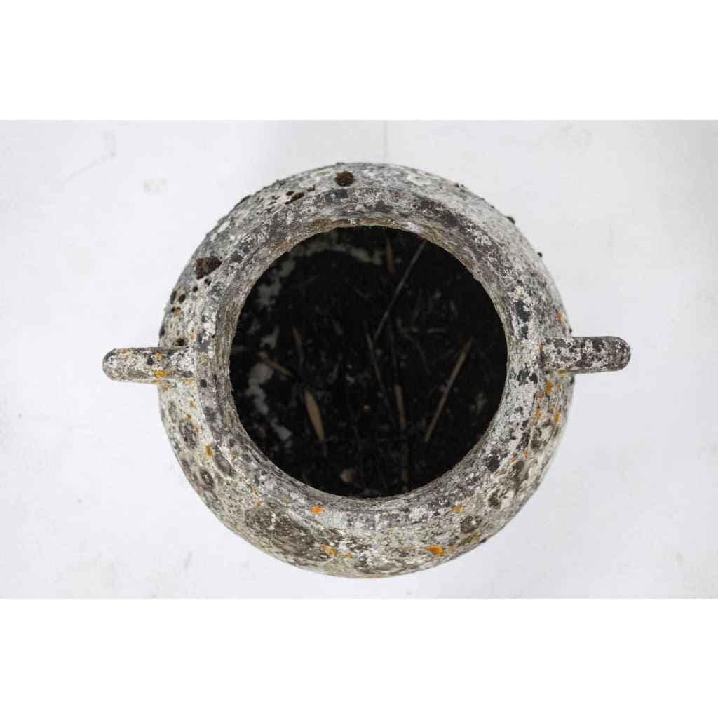 Willy Guhl Paire de jardinières « marmite » en fibro-ciment. Années 1950 LS6625 13