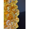 vase verre de Murano rostrato orange abricot 30