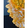 vase verre de Murano rostrato orange abricot 31