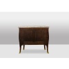 Commodette à 3 tiroirs en bois de placage et plateau de marbre. Vers 1900 LS40091851 30