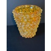 vase verre de Murano rostrato orange abricot 32