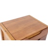 Bureau plat et son caisson en orme, 6 tiroirs en façade. Années 1970 LS6508 37