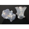 Paire de grands vases Cenedese en verre de Murano irisé 39