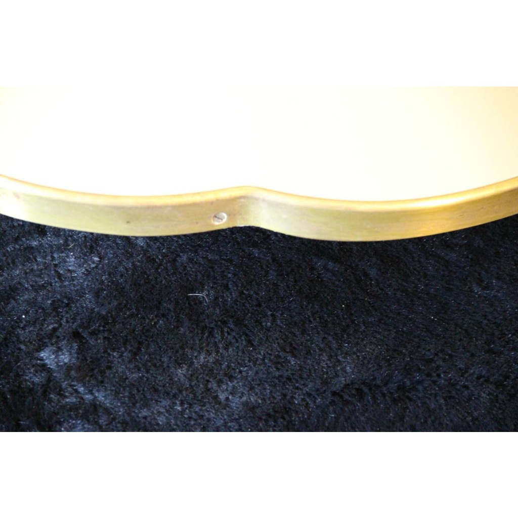 Paire de miroirs des années 50 en laiton doré 21 Paire de miroirs des années 50 en laiton doré 21