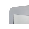 Miroir de forme rectangulaire, en métal poli. Italie, années 1970 LS6511401 10