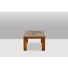 Pierre Chapo Table basse en orme blond et céramique. Circa 1960 LS62811458 14