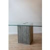 Saporiti. Bureau Brutaliste et Minimaliste en verre et béton. Années 1970. LS65101205 14