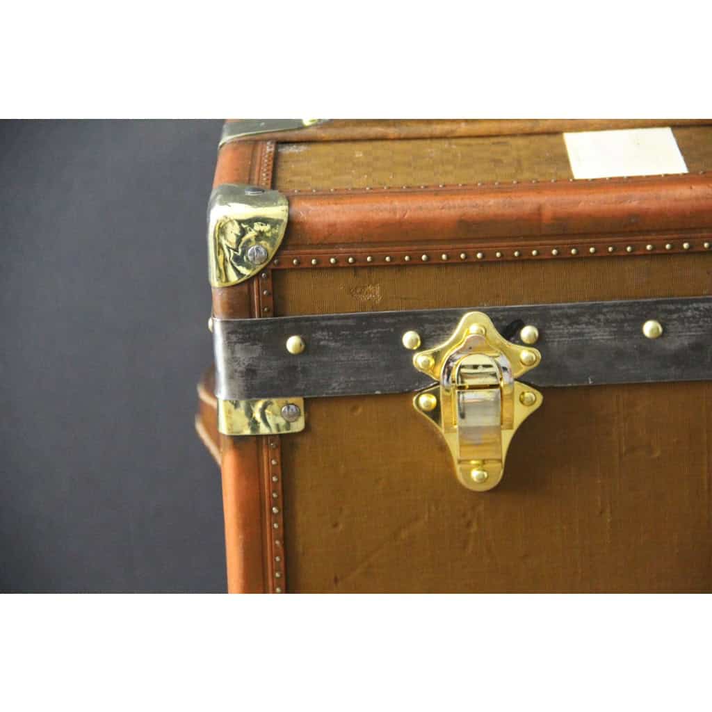 Malle Moynat 70 cm des années 20, Malle a chapeaux Moynat 5