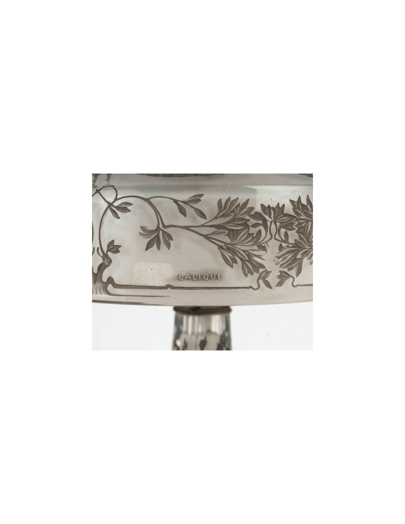 1910 -René Lalique ,Lampe « PAONS » 5