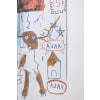Jean-Michel Basquiat. Sérigraphie en couleurs numérotée. Années 1990. LS6633D87/1 10