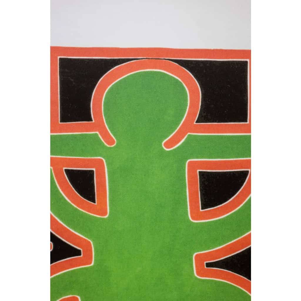 Keith Haring. Sérigraphie en couleurs numérotée. Années 1990 LS6633 5