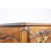 Commode galbée, dite nîmoise, en noyer, à 2 tiroirs. XVIIIe siècle. LS5422 18