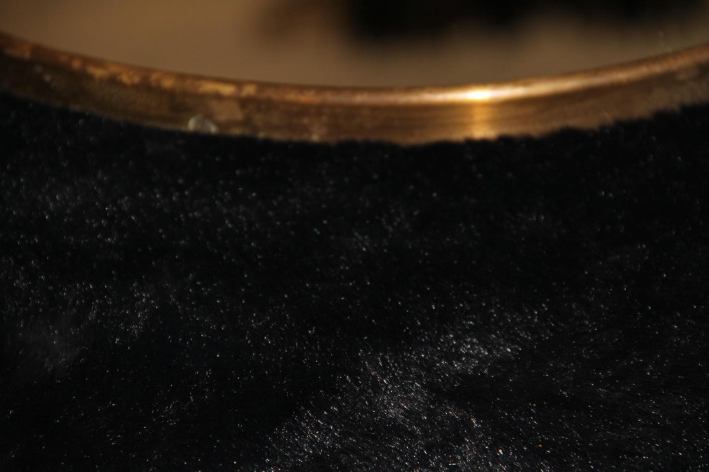 Paire de miroirs des années 50 en laiton doré 6