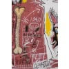 Jean-Michel Basquiat. Sérigraphie en couleurs numérotée. Années 1990. LS6633H83/1 12