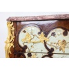 Commode sauteuse de style Louis XV, ouvrant à 2 tiroirs, à décor de fleurs LS34031901 20