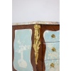 Commodette à 3 tiroirs en bois de placage et plateau de marbre. Vers 1900 LS40091851 21