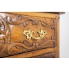 Commode galbée, dite nîmoise, en noyer, à 2 tiroirs. XVIIIe siècle. LS5422 19