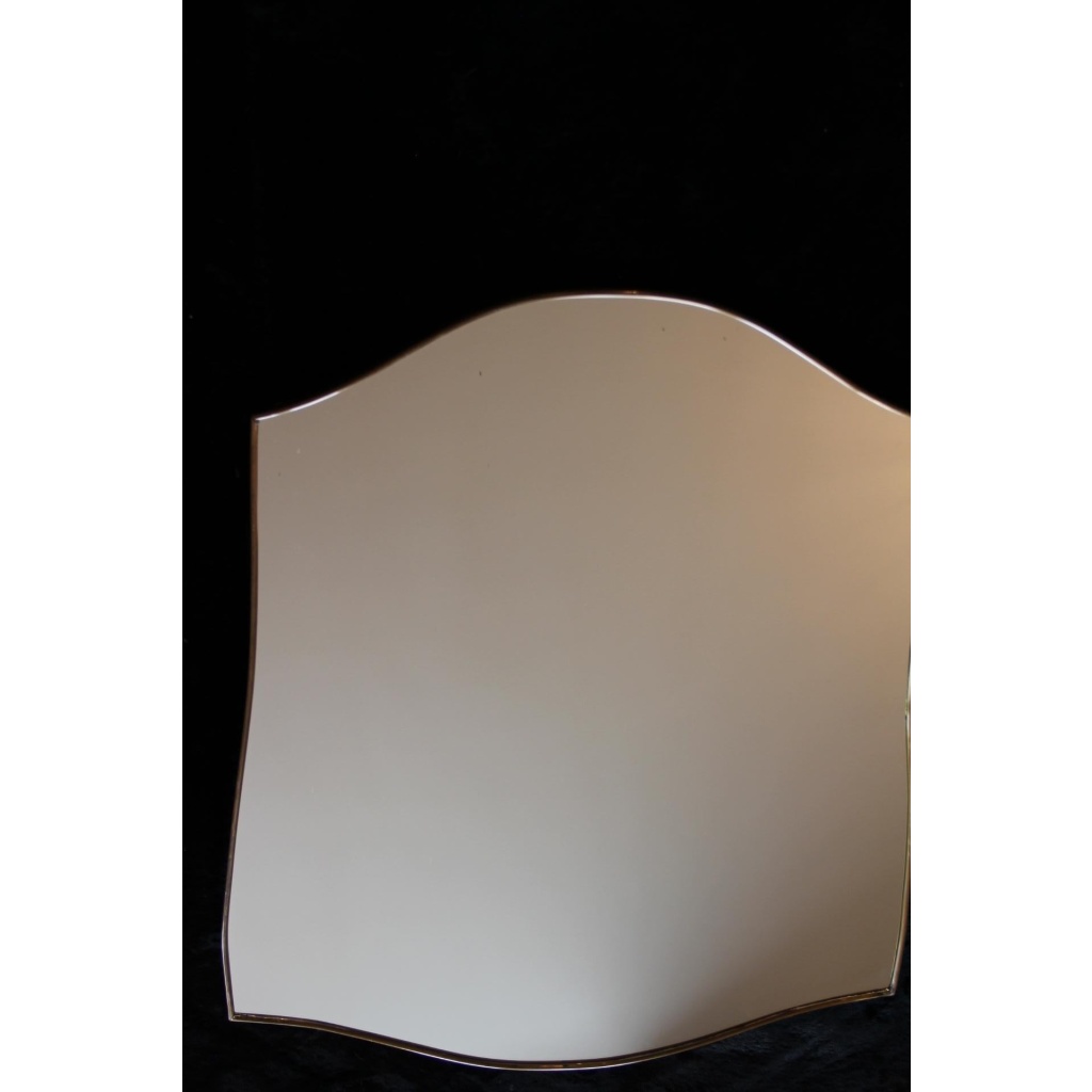 Grand miroir années 50 de style Gio Ponti 7