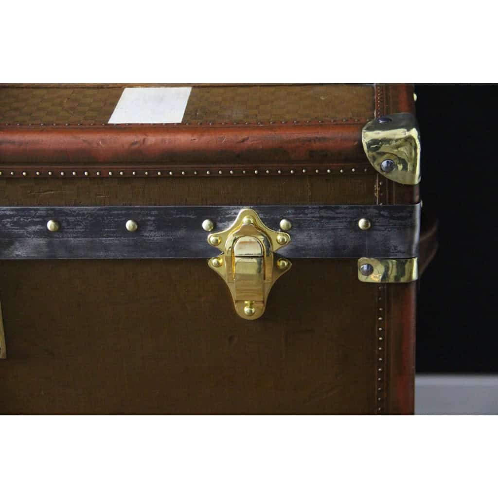 Malle Moynat 70 cm des années 20, Malle a chapeaux Moynat 7