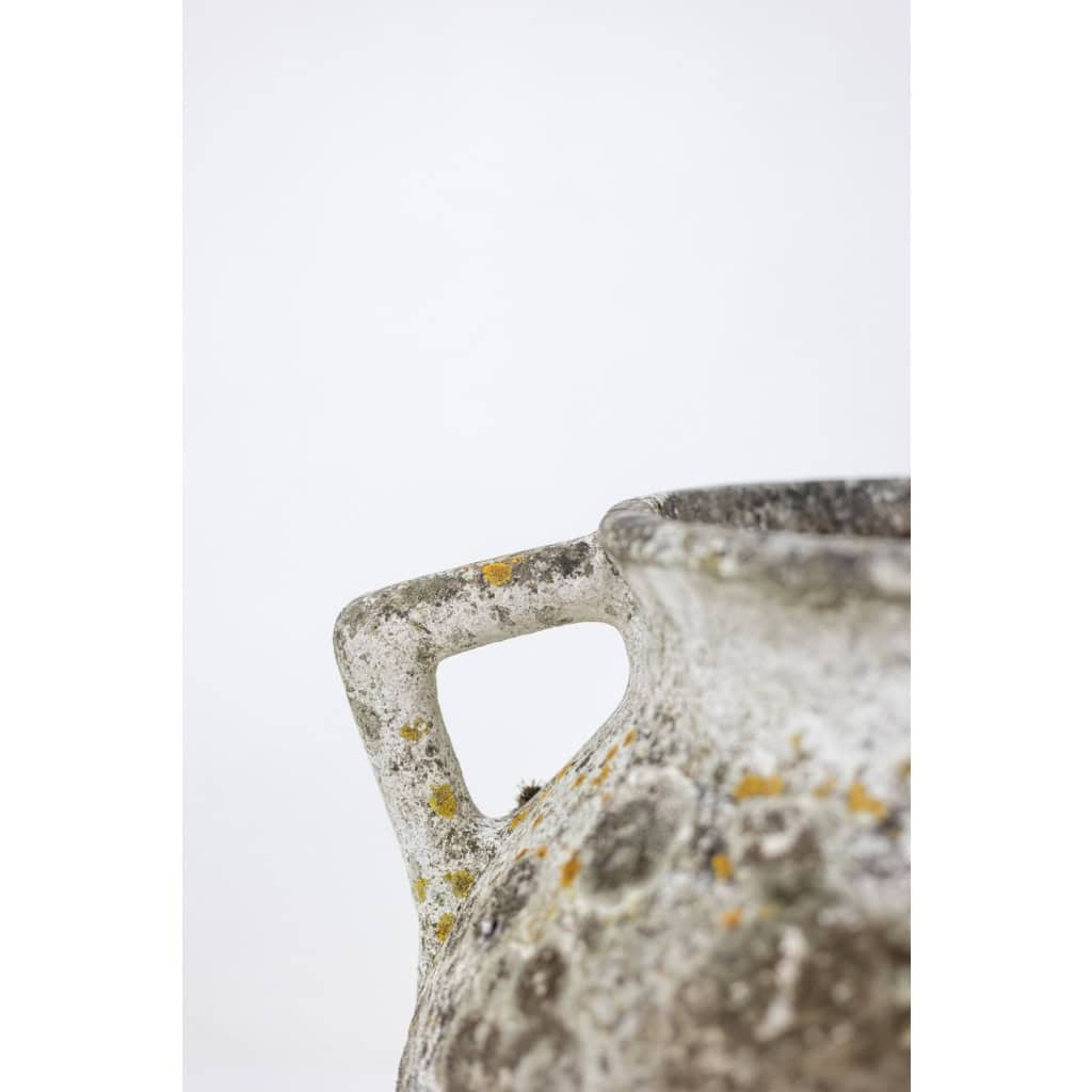 Willy Guhl Paire de jardinières « marmite » en fibro-ciment. Années 1950 LS6625 7