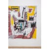Jean-Michel Basquiat. Sérigraphie en couleurs numérotée. Années 1990. LS6633H83/1 13