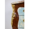 Commodette à 3 tiroirs en bois de placage et plateau de marbre. Vers 1900 LS40091851 22