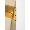Giuseppe Calonaci, Lampadaire en plexiglass plié fumé. Années 1970 LS64742409Z 17