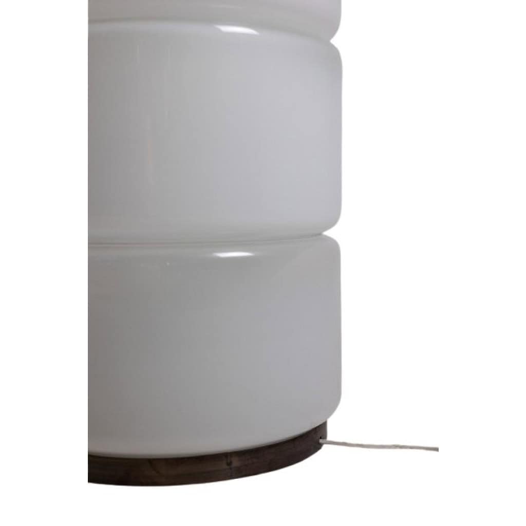 Carlo Nason. Lampadaire LT316 en verre opalescent blanc de Murano LS6637 8